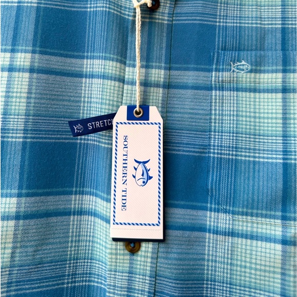 Southern Tide NWT men’s lightweight soft flannel long sleeve shirt size Small - Picture 5 of 5